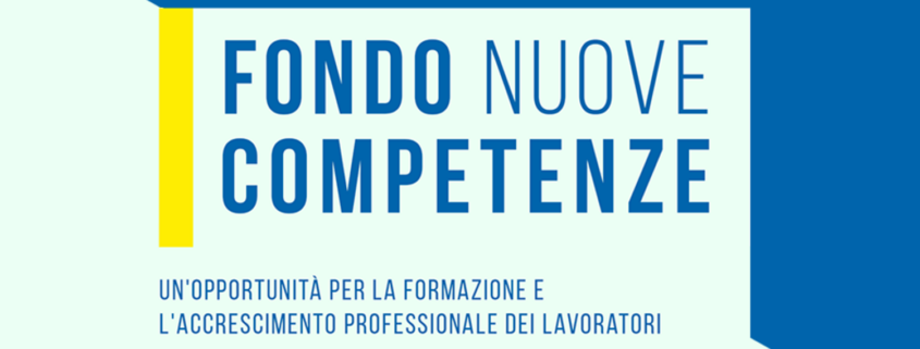 fondo nuove competenze